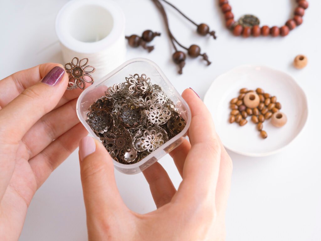 High angle woman making accessories 1024x768
